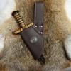 Medieval Faux Leather Knight Sword Scabbard Viking Knight Leather Knife Holder Halloween Cosplay LARP Accessories