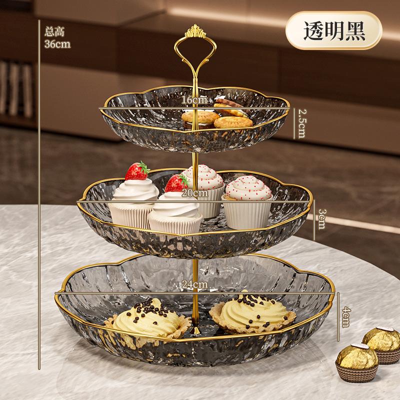 

Переважна багатоярусна фруктова тарілка Побутова цукерниця Вітальня Журнальний столик Десертна тарілка Прикраса для стійки реєстрації готелю