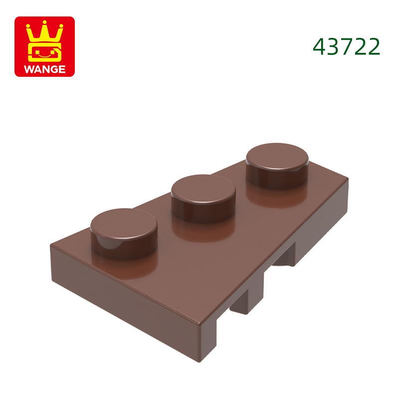 158Pcs/lot 43723 2x3 Right Wedge Plate Construction Bricks MOC Accessories Works With Featuring Blocks Kids Playthings Gift Idea Box