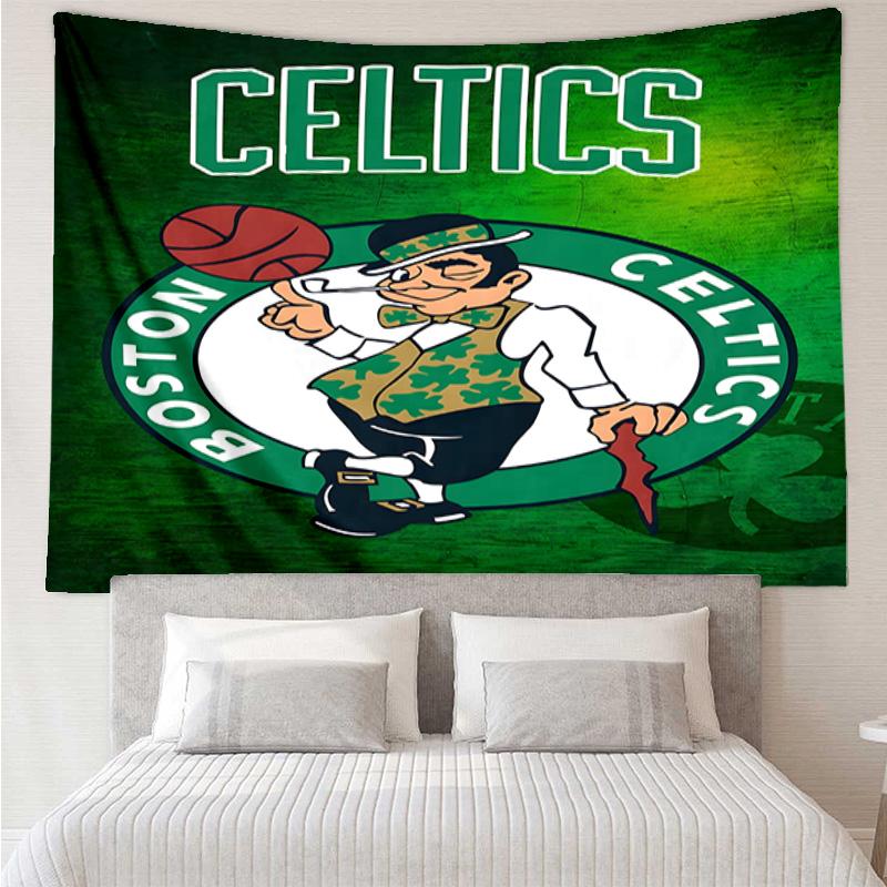 Boston Basketball Quick-Dry Tapestry Hanging for Bedroom,Livingroom, Playroom,Decor Art Room Wall Tapestry Holiday and Birthday Gifts