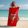 1pc A-Arsenal Beach Towel, Comfortable and Thick, and Swimming/Bath/Picnic/Camping Towel, Suitable for Seaside Beaches