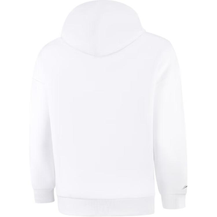 Li-Ning Comfortable Casual Hooded Sweatshirt Unisex Sweatshirts Standard-White AWDUD09-7