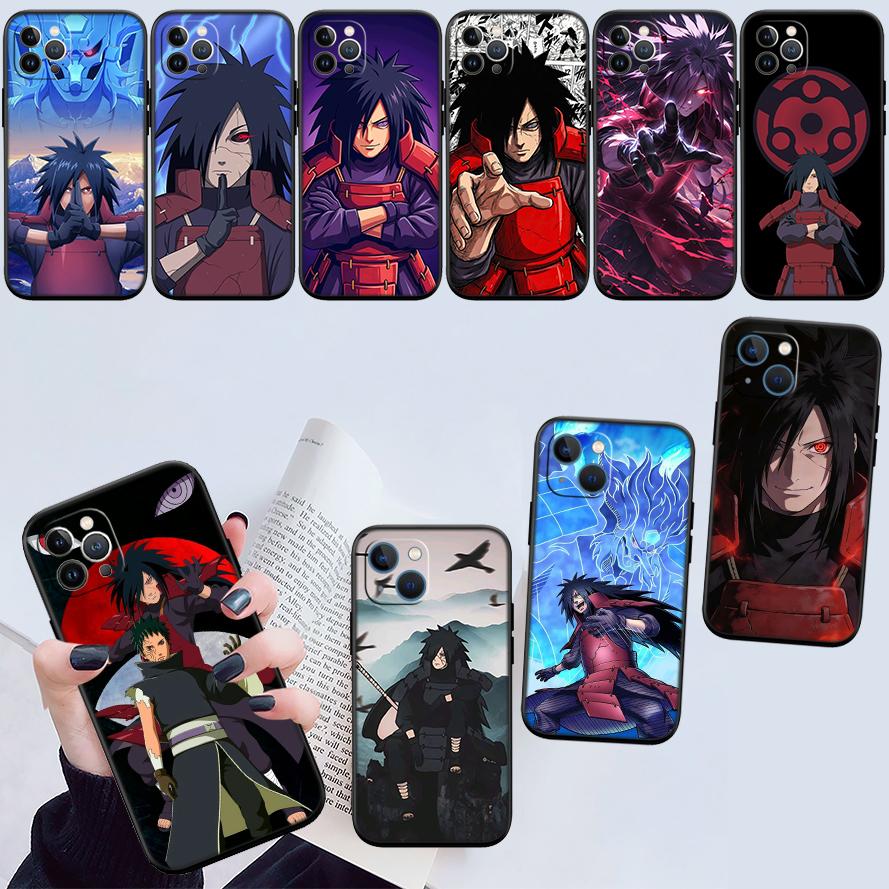 RA26 NARUTO Uchiha Madara Shell Phone Case for Samsung Galaxy Note 10 20 S23 S24 S25 Ultra FE Plus Edge Lite A02S A35 A07 A17