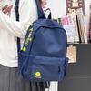 Backpack Embroidered Minimalist Large Capacity School Bag for Middle High School College Casual Travel Unisex