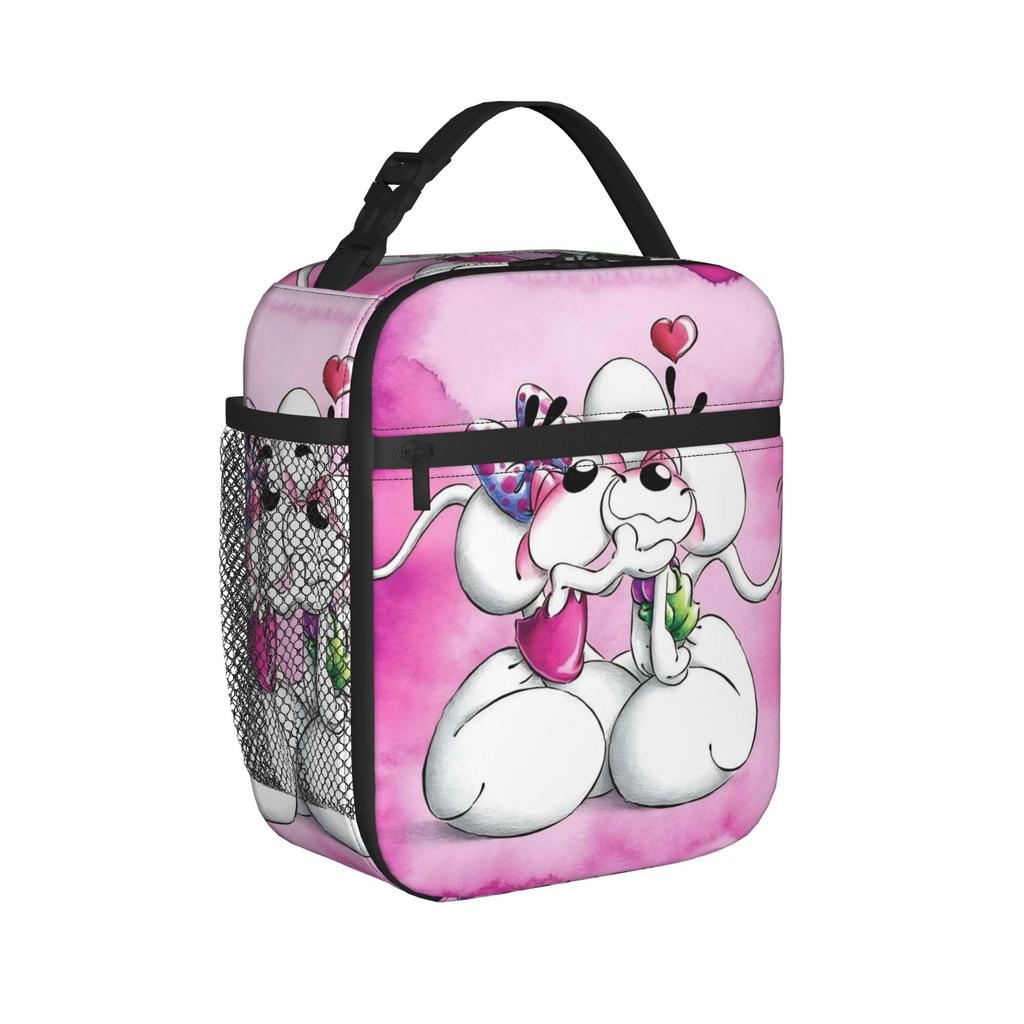 D-Diddles Insulated Lunch Bags Portable Meal Container Cooler Bag Lunch Box Tote Office Travel Food Handbags