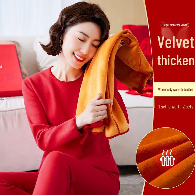 

Pasit Women s Fleece-Lined Thermal Underwear Set XL