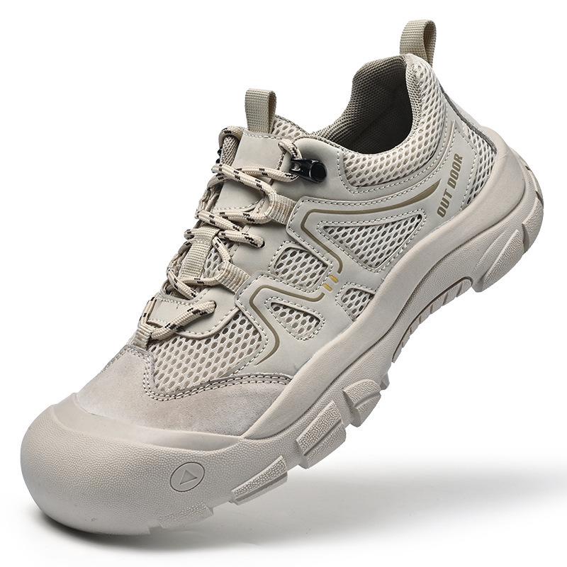 Lichte Heren Mesh Wandelschoenen - Zomer, Ademend, Zachte Zool, Casual Sport Buitenschoenen