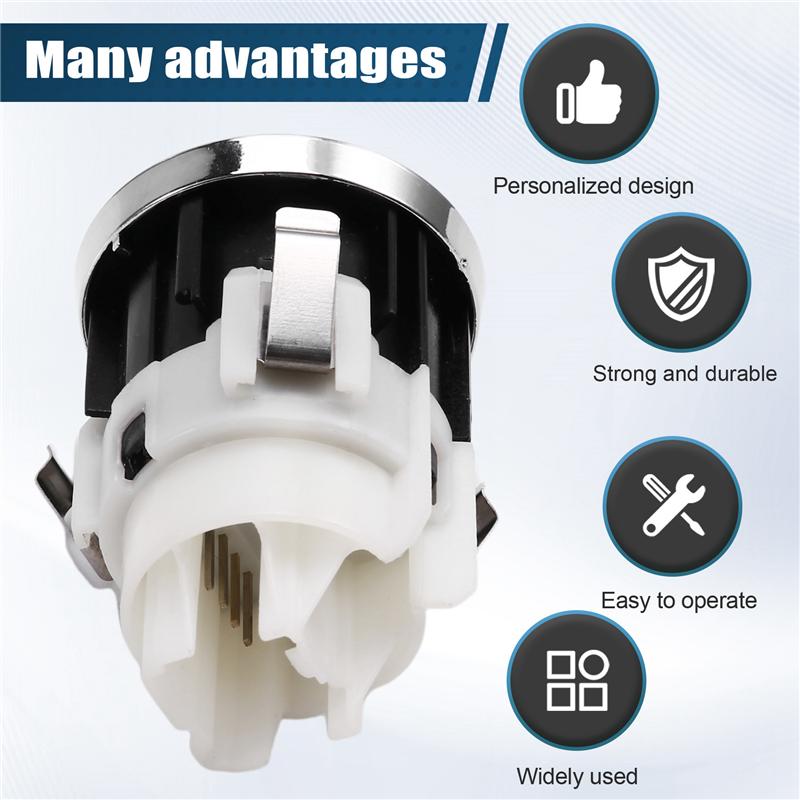 Leading-Edge-Car Ignition Stop Start Button Switch C2D59751 For Jaguar XJ 2014-2019 Engine Start Switch One Button Start Switch