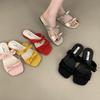 Fashion Butterfly-Knot Slippers Casual Flat Shoes Female Slides Summer Clogs Woman Rubber Flip Flops Luxury Beach Hawaiian  Butterfly-Kn