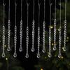 Acrylic Icicle Water Drop Christmas Tree Ornaments - Transparent Decorations