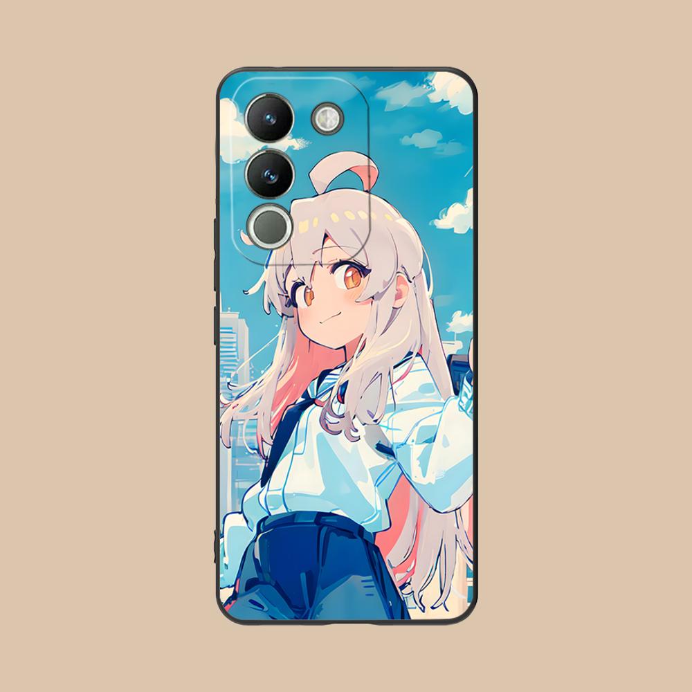Anime Mahiro Oyama Onimai Phone Case for VIVO Y77 76 75 74 73 72 58 56 55 51 50 38 36 Y19 Y18 Y03 Y01 5G Colorful Printing Cover