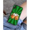 YNDFCNB for man beer mug with foam Phone Case for iphone 11 12 Mini Pro Max X XS MAX 6 6s 7 8 Plus 5 5S 5SE XR SE2020