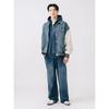 [Beams Heart] Pants GMS Wide Straight Cotton Urake Men's NAVY S