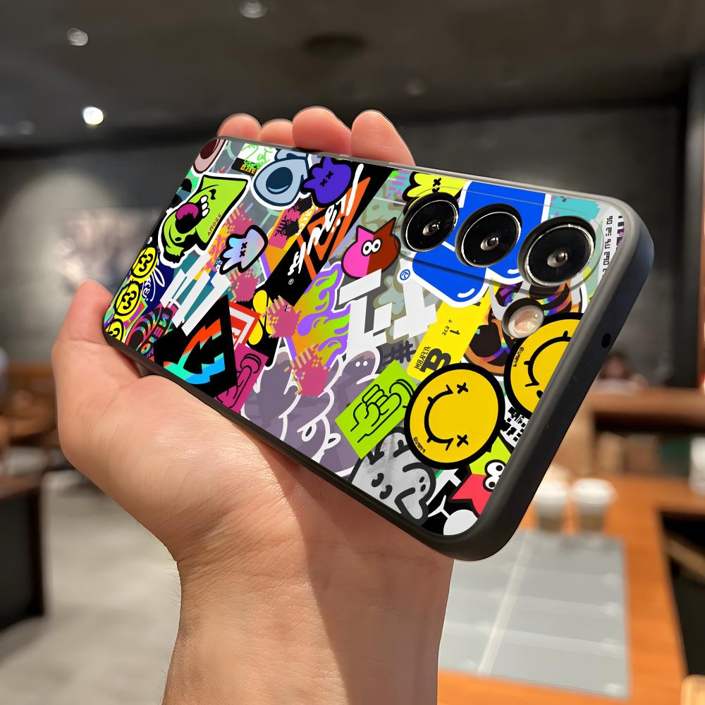 

Game S-Splatoon 3 Phone Case For Samsung A56 A36 A26 A16 A15 A25 A35 A55 A14 A34 A24 A54 Black Soft Shell Samsung A32 4G