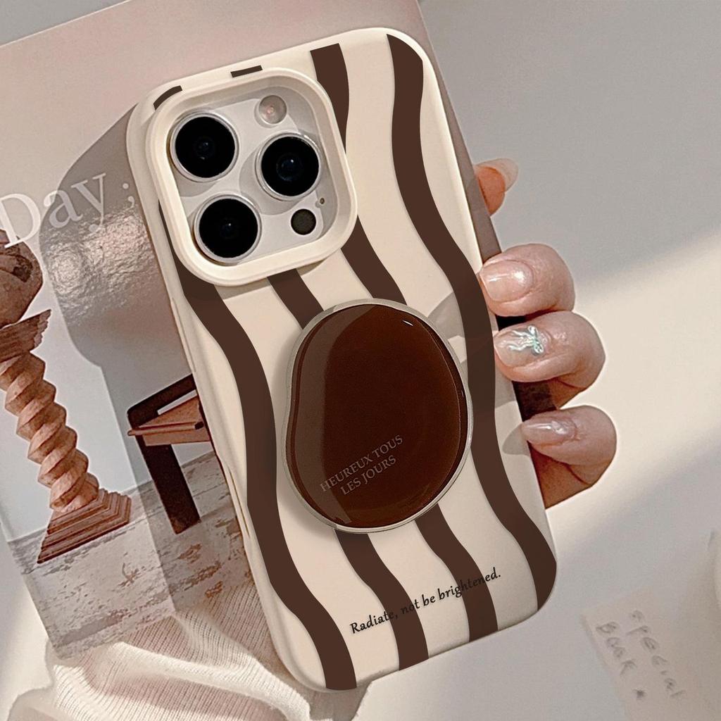 Personalized geometric smartphone case suitable for Apple smartphones