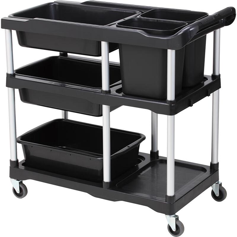 Gu Rou 3-Tier Mobile Restaurant Service Cart