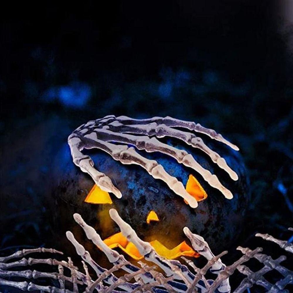 Hand Bone Realistic Skeleton Hand Plastic Plastic Fake Human Hand Bone  Party