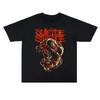 2025 Suicide Silence Dead Core Hard Rock Suicide Silence Band Printed Loose Men's and Women's T-shirt