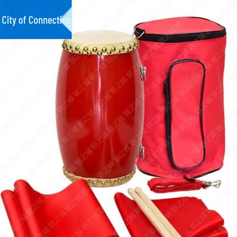 Lianzhicheng Adult Cowhide Waist Drum
