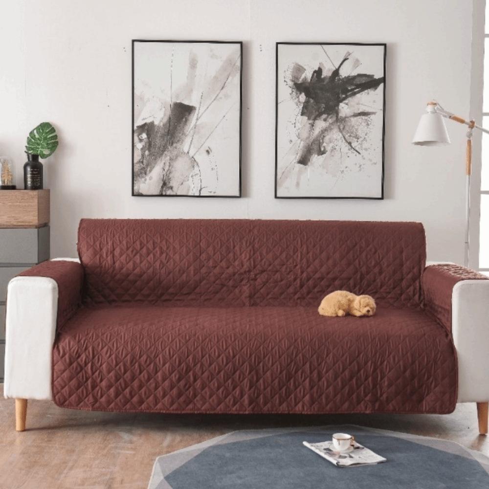 Washable 3 Seater Sofa Cover Non-Slip Wear-resistant Sofa Protector Anti Dirty Thickened Couch Cover Pets Protection