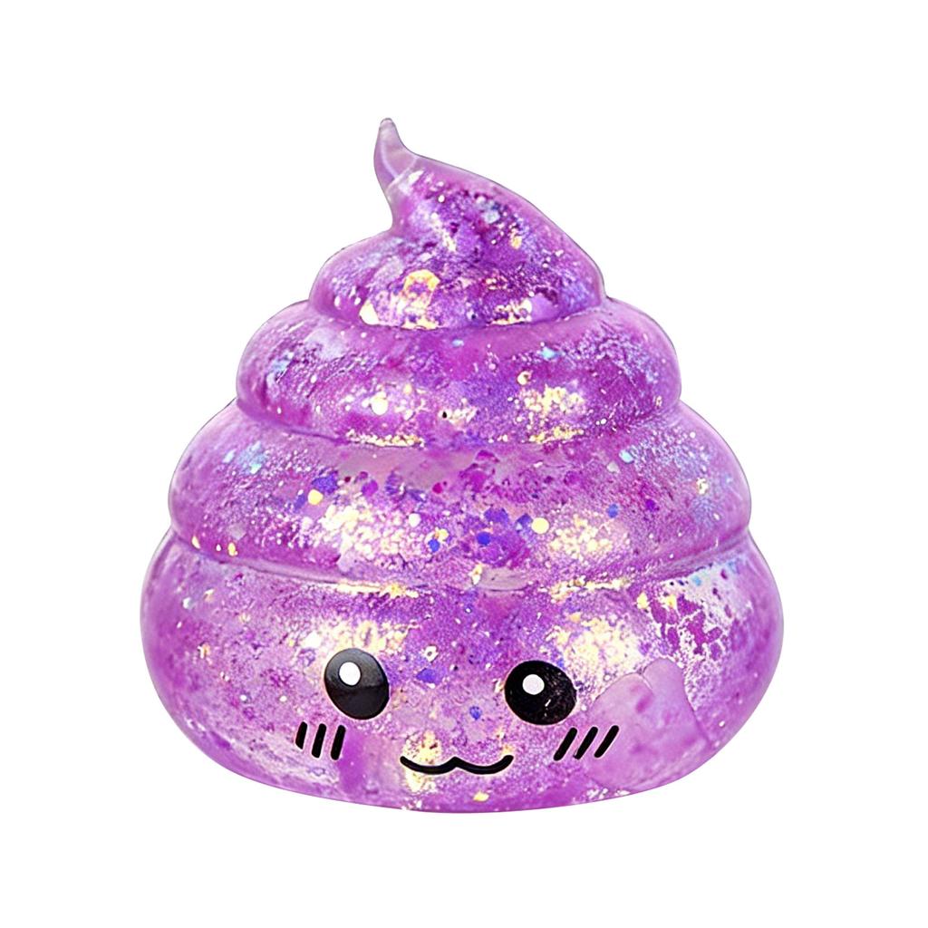 Realistic Squishies Ball Reusable Soft Novelty Rebounding Toys Prank Poop Rising Ball Cute Party Favors Gift