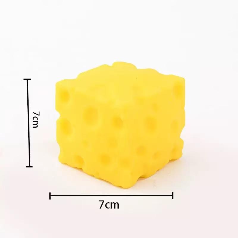 Riesiger Käse Quetschspielzeug Große Größe Käse Squishy Fidget Spielzeug Extra Langsame Rückfederung Formbar Entlüftungsball für Erwachsene Geschenke
