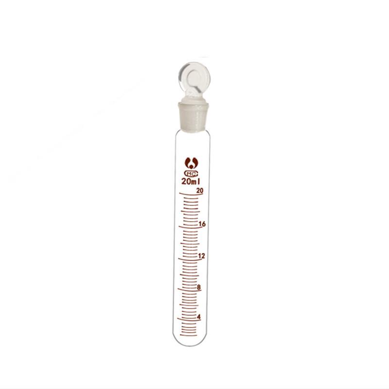 Zhuang Taitai Graduated Glass Test Tube Set 20ml (10 Tubes)