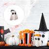 Eerie Specter Shape Candy Holder For Halloween Treats Portable Lightweight Bucket Kids Party Decoration Storage Bin