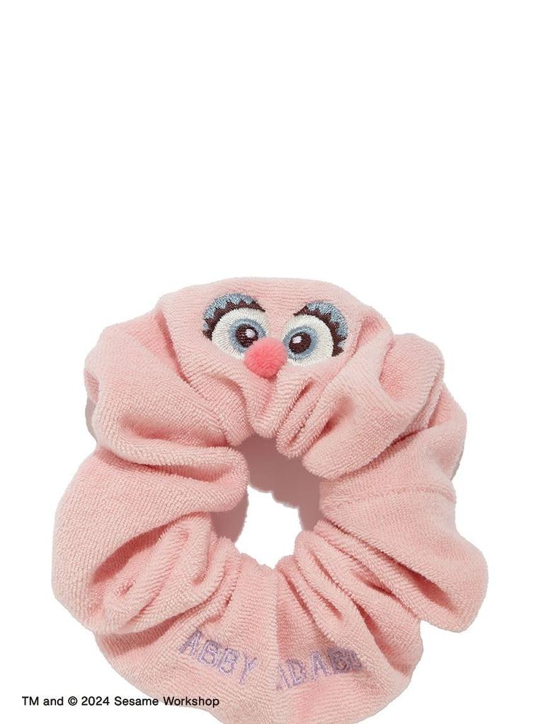 Sesame Street Market Deformed Art Scrunchie SSMUGG243404 Pink Free Size Women's