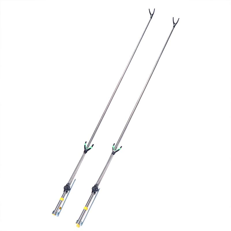 Heavy Duty V Shape Head Adjustable Stainless Steel Fishing Rod Bracket for Secure Angling