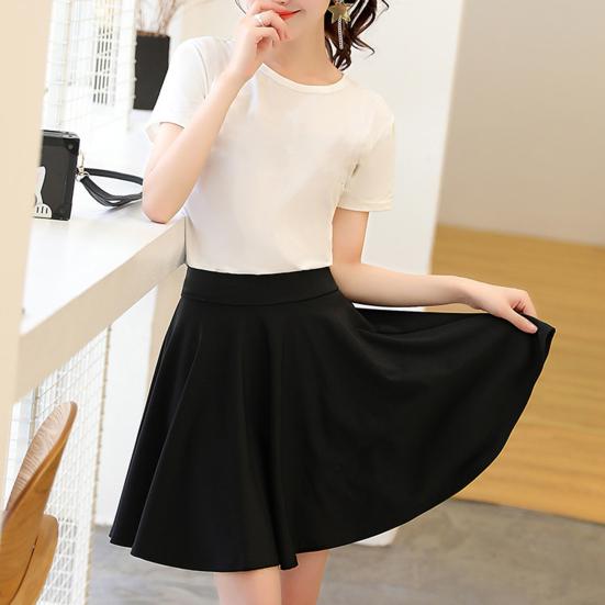 

Простая женская женская одежда Skort плиссированная влагоотводящая подтяжка бедер двухслойная мини-одежда с высокой талией