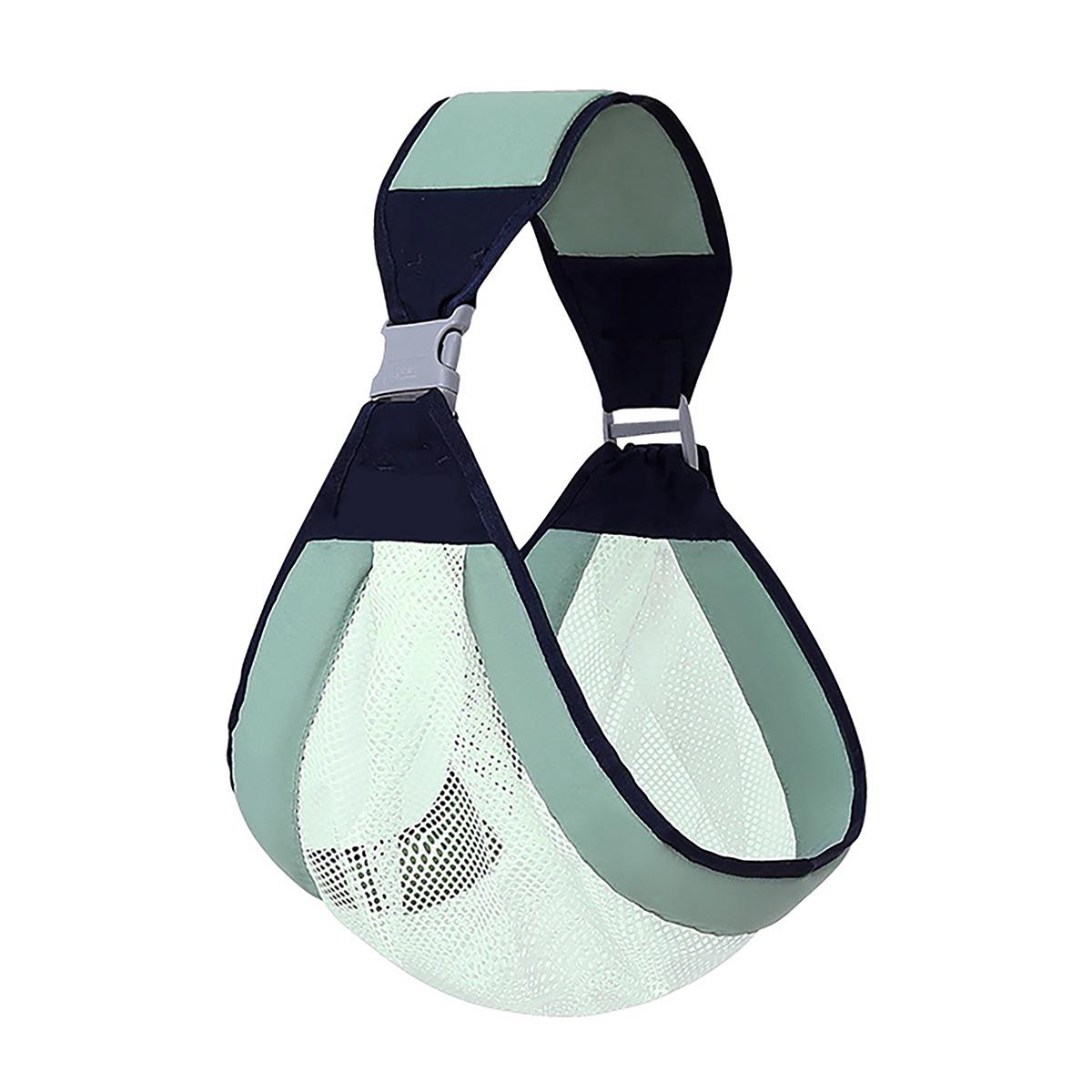 4-Season Breathable Newborn Baby Sling Carrier: Multifunctional Front & Side Carry