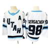 Vintage Utah Hockey Jersey 9 Embroidered Ice Practice Shirt Mens Cotton Blend Retro Team Uniform