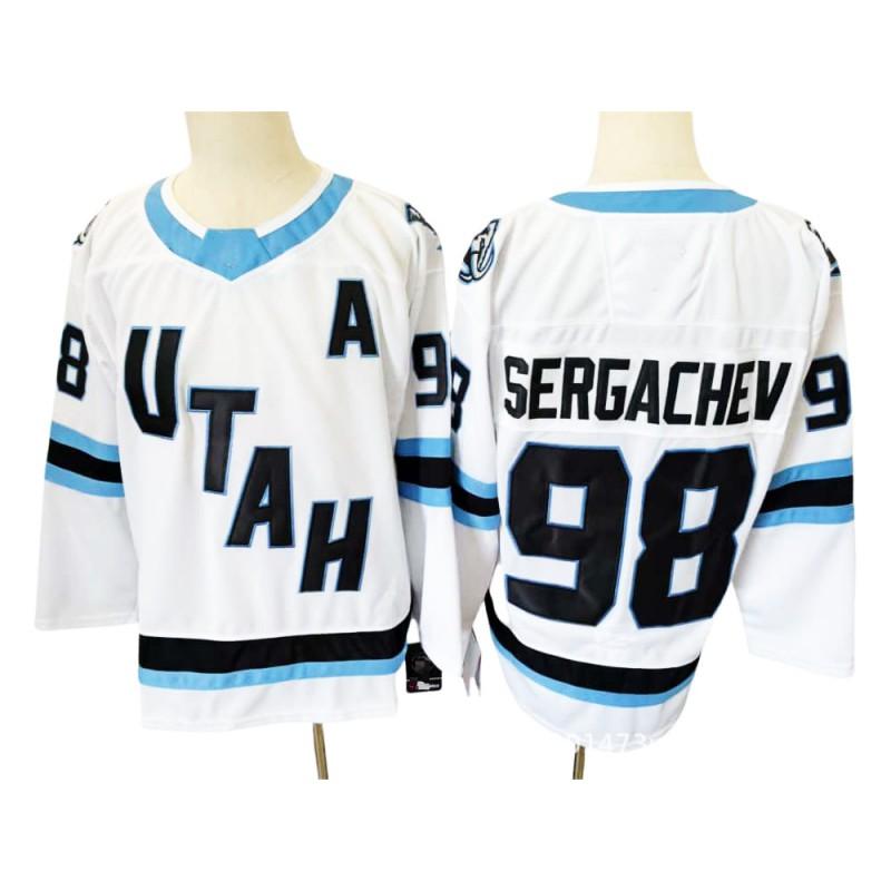 Vintage Utah Hockey Jersey 9 Embroidered Ice Practice Shirt Mens Cotton Blend Retro Team Uniform