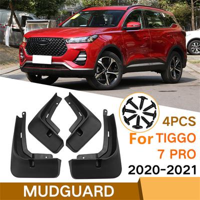 4 Mudguards for Chery Tiggo 7 Pro 2020-2021, Mudguards, Mud Protection, Car Accessories, Wheels