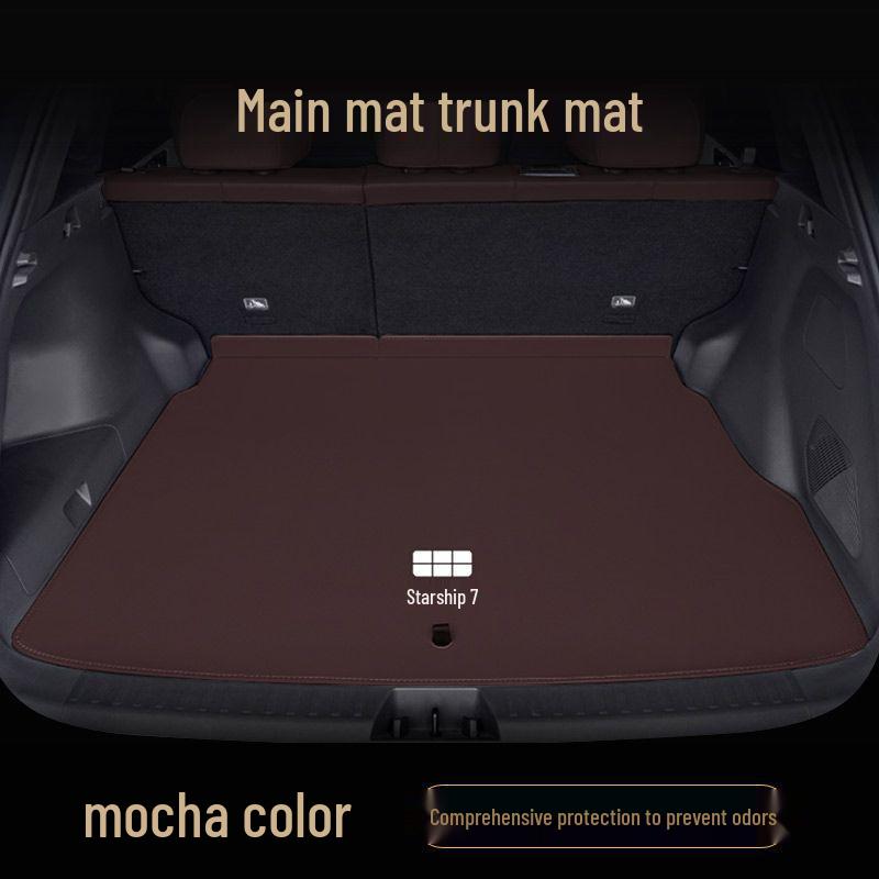 Galaxy Starship 7EM-i Trunk Mat: Full-Coverage Interior Modification Accessory