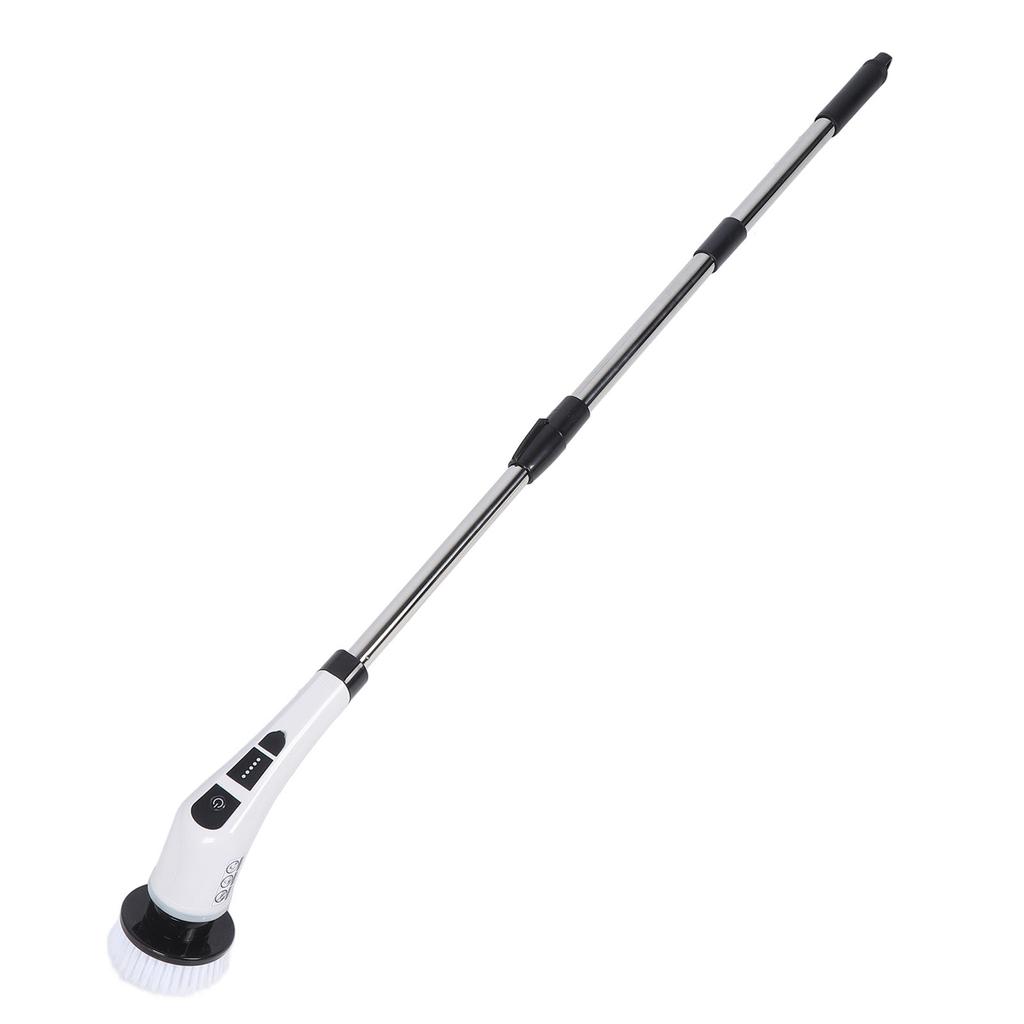 Electric Spin Scrubber 2000mah ABS Aluminum Alloy Cordless Adjustable Extension Pole Shower