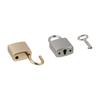 Luggage Case Diary Book Copper Home Improvement Hardware Silver Archaize Padlocks Mini Lock Small