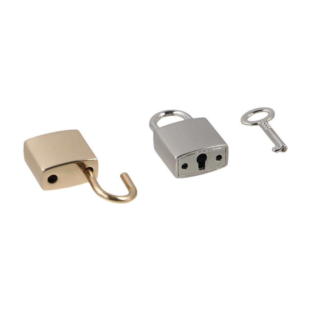 Luggage Case Diary Book Copper Home Improvement Hardware Silver Archaize Padlocks Mini Lock Small