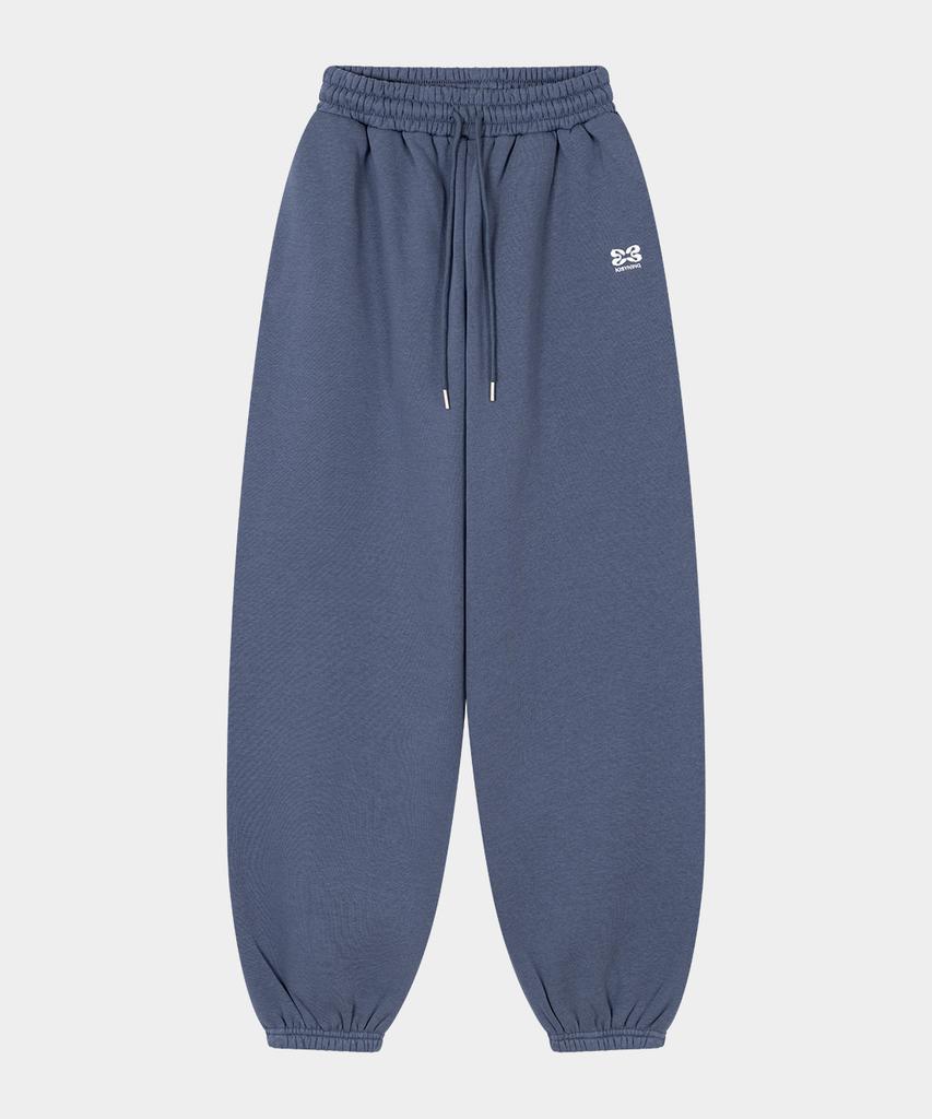KISYNING Downtown Over Jogger Pants (Ash Blue)