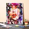 DIY Painting By Numbers Digital Oil Painting Hobbies Numbers Oil Painting Visual Arts Oil Painting Home Decoration Numbers Painting