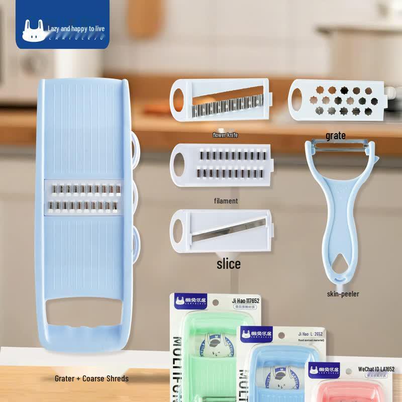 Lazy Rabbit Leju Disposable Peeler & Grater Set