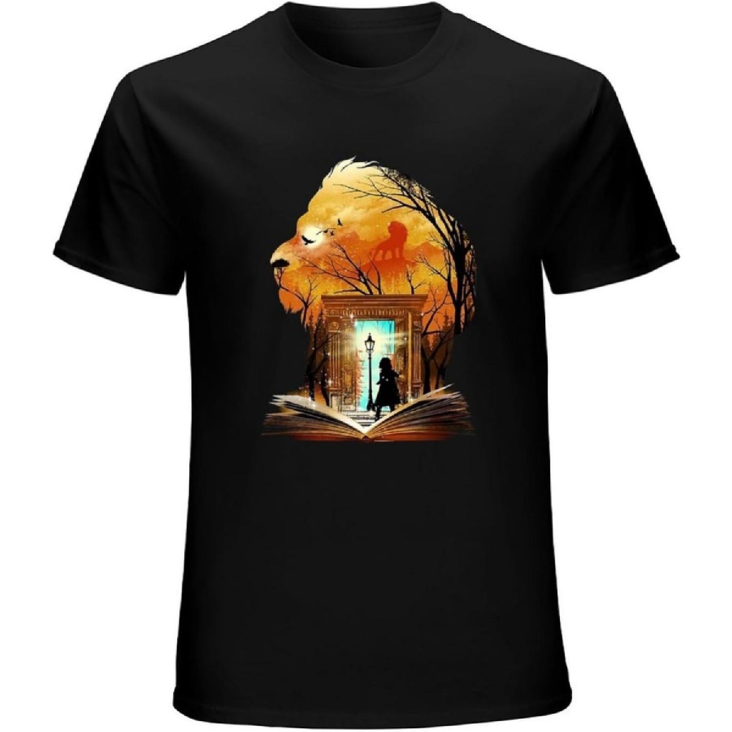 MRSOS Хроники Нарнии Аслан Шкаф Коллаж Футболка S
