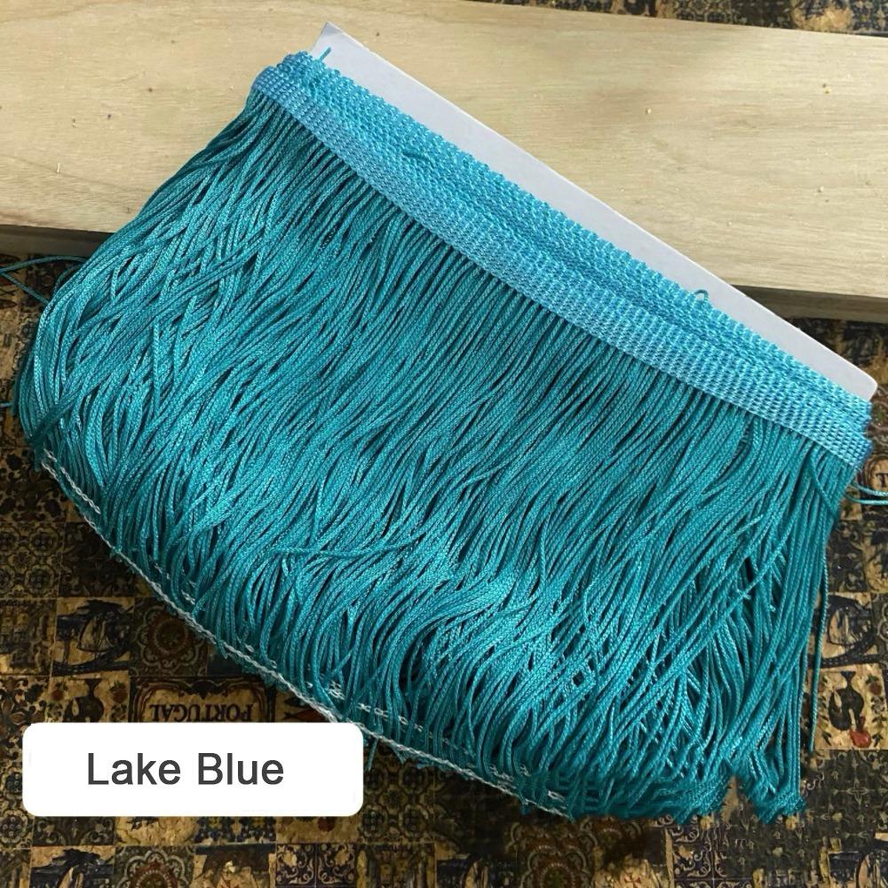 

10 Yards 6 Inches Lace Trim Ribbon Polyester Chain Tassel Ribbon Clothing Decor
