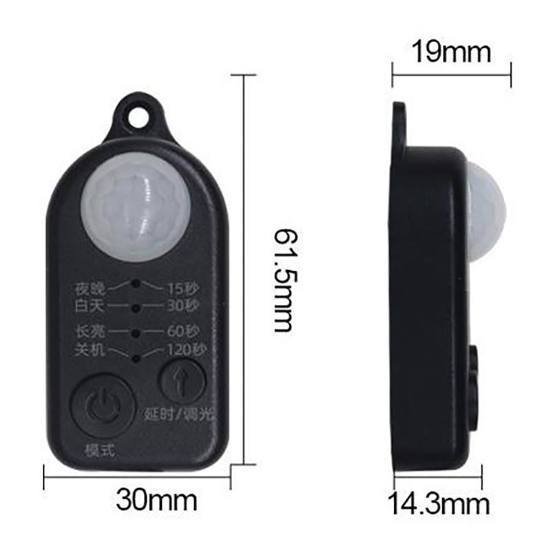DC 5V-24V USB DC Tělo Infračervený PIR Pohybový Senzor Spínač Detektor Pohybu Člověka Spínač Pro LED Světelný Pás 6V-24V