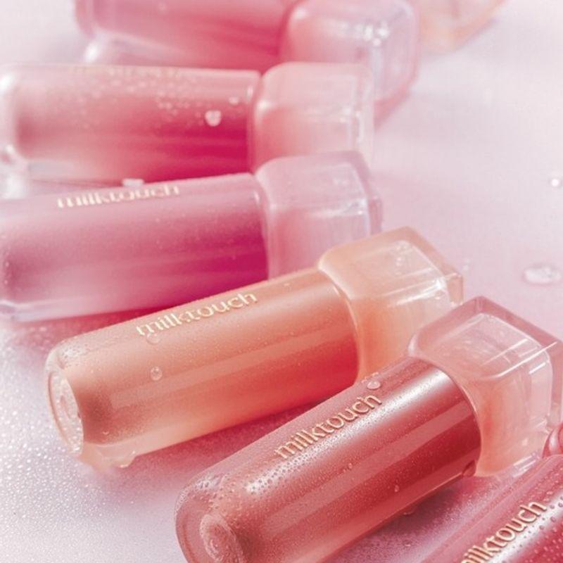 [NEW/Clear Gloss] Dew Stain Sheer Lip Gloss 7 Colors (Choose 1)