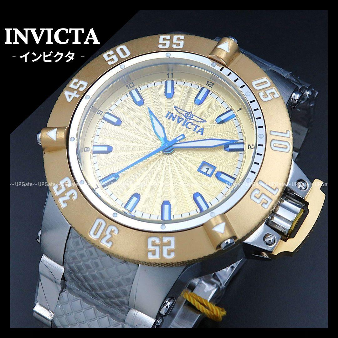 Used Super popularWaterproof 500mNoma INVICTA Subaqua 50053 Invicta Subaqua Silver x Gold
