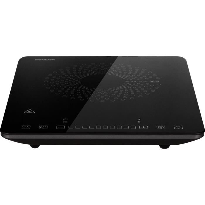 Induktionskochplatte - SENCOR - SCP 3701BK - 2000 W - 1 Kochzone - Schwarz