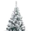 VidaXL Sapin de Noël artificiel avec neige floquée Vert 240 cm PVC