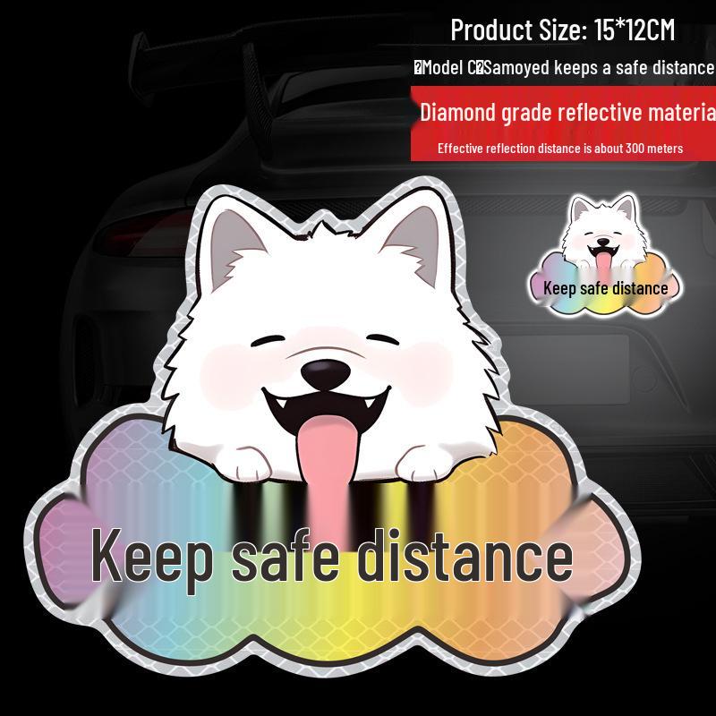 Reflective Motorcycle & EV Car Body Scratch Cover and Decorative Safety Sticker